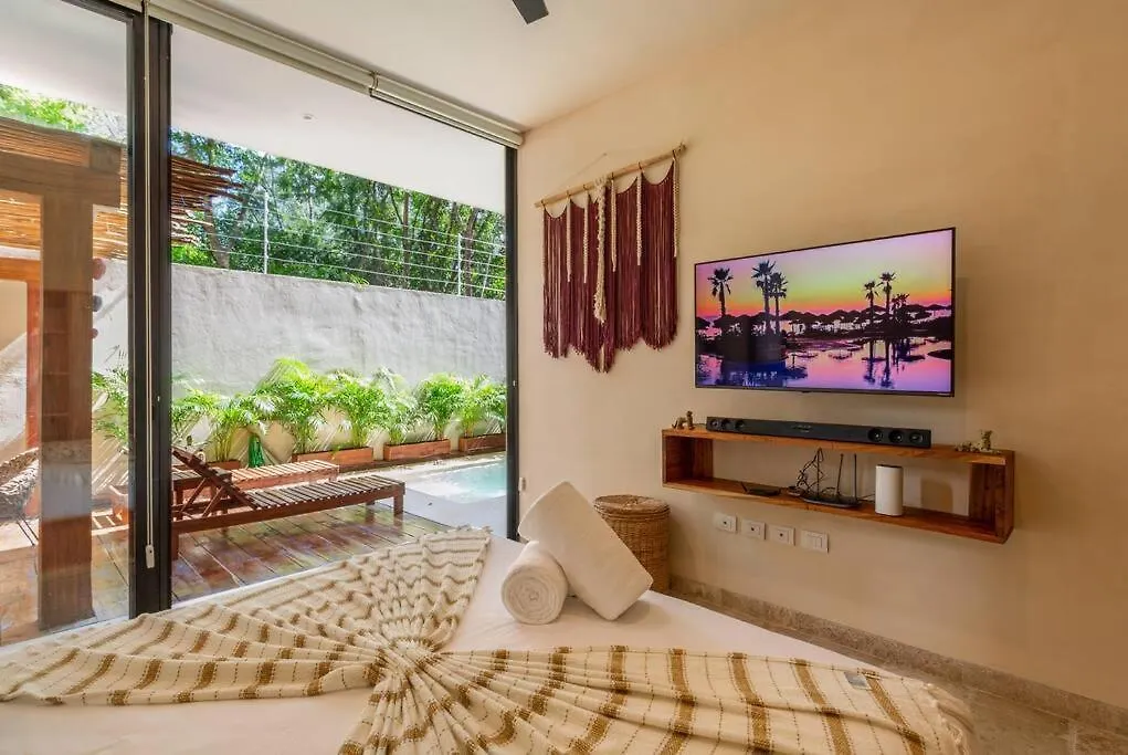 Luxury Three Bedroom Jungle Suite Private Pool Tl19 Tulum Apartment