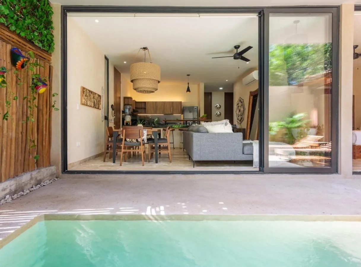 Luxury Three Bedroom Jungle Suite Private Pool Tl19 Tulum Mexico